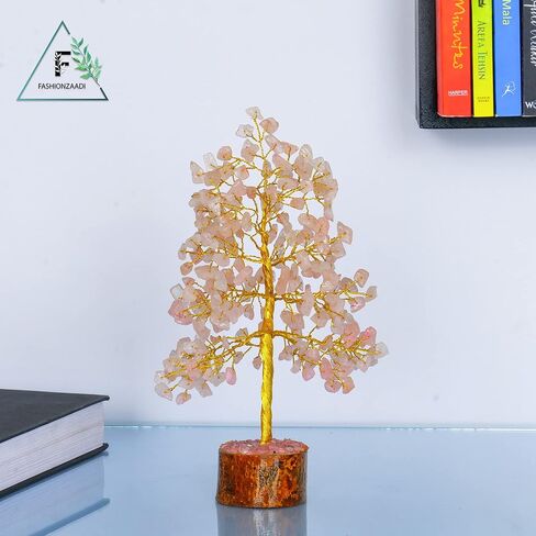 FASHIONZAADI Amethyst Crystal Tree - Amethyst Crystals - Tree of Life Decor - Amethyst Gift - Home Goods Decor - Feng Shui Money Tree - Artificial Bonsai Tree in Kuwait