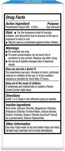 blink Gel Tears Lubricating Eye Drops 10 mL (Pack of 3) in Kuwait