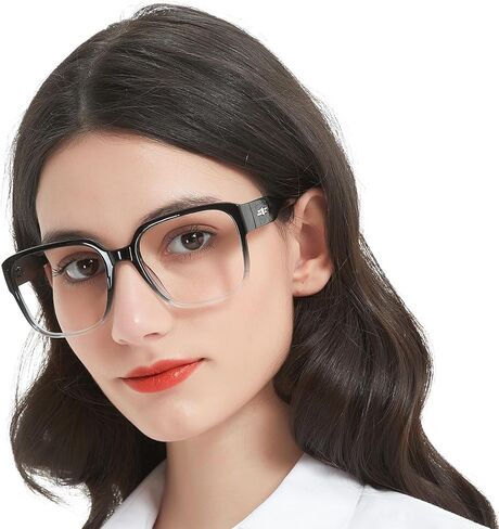 نظارات قراءة كبيرة الحجم من MARE AZZURO قارئات الموضة النسائية 1.0 1.25 1.5 1.75 2.0 2.25 2.5 2.75 3.0 3.5 4.0 5.0 6.0 in Kuwait
