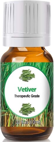 Diffuse Essential Oils 10ml - Vetiver Essential Oil - 0.33 Fluid Ounces in Saudi Arabia