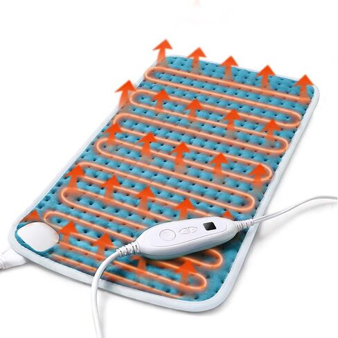 وسادة تسخين كهربائية لآلام الظهر، والتشنجات، وتخفيف التهاب المفاصل، مقاس 30.48 سم × 60.96 سم XL مقاس كينج فائق الحرارة، لمسة ناعمة مع خيارات العلاج الحراري الرطب والجاف، 6 إعدادات، إيقاف تلقائي، يمكن غسله في الغسالة، أخضر in Kuwait