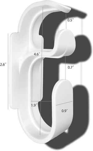 خطاف خرطوم Cpap وفرشاة خرطوم Cpap تحافظ على لوازم Cpap نظيفة ومرتبة - حامل أنبوب Cpap أنبوب Cpap فرشاة تنظيف مرنة وفرشاة تنظيف قناع - مجموعة تنظيف تخزين Cpap مناسبة لك (أبيض) in Kuwait