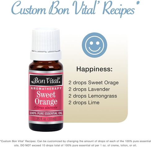 زيت الجريب فروت العطري للعلاج العطري من بون فيتال، زيت عطري علاجي غير مخفف لموزع الروائح العلاجية أو قلادة الناشر، زيت قابض ومزيل للسموم لصحة الجسم والعقل، 10 مل in Kuwait