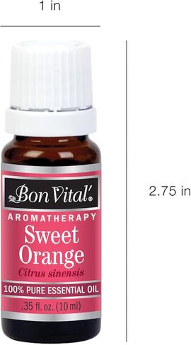 زيت الجريب فروت العطري للعلاج العطري من بون فيتال، زيت عطري علاجي غير مخفف لموزع الروائح العلاجية أو قلادة الناشر، زيت قابض ومزيل للسموم لصحة الجسم والعقل، 10 مل in Kuwait