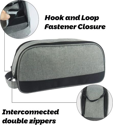 Travel Carrying Bag Compatible for ResMed AirMini CPAP Machine and Accessories,Qozabualy CPAP Supplies Carrying Case,Portable Tool Pouch for Men,CPAP Storage Bag for Home and Travel Use,Bag Only,Grey in Kuwait