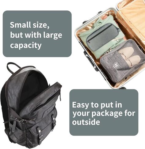 Travel Carrying Bag Compatible for ResMed AirMini CPAP Machine and Accessories,Qozabualy CPAP Supplies Carrying Case,Portable Tool Pouch for Men,CPAP Storage Bag for Home and Travel Use,Bag Only,Grey in Kuwait