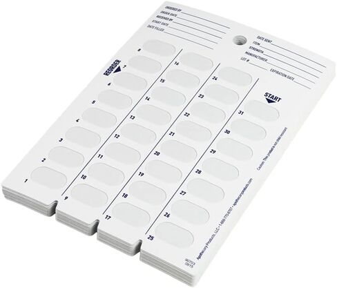 EZY DOSE Unit Dose Roller & Brayer for Pill, Medicine, Vitamin Organizer, 5.75 Inches Wide, Use with Cold Seal System Planner in Saudi Arabia