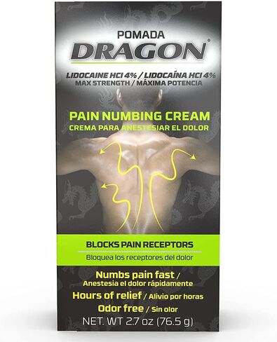 بومادا دراجون ماكس قوة، اختراق، سريع المفعول، آلام العضلات / تخفيف آلام التهاب المفاصل. 2.7 أونصة / 76 جرام. (حزمة من 3) in Kuwait