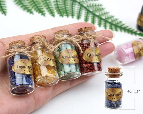 مجموعة بلورات الشفاء vuUUuv والأحجار المتدلية لليوجا أو الريكي أو الطقوس، والتأمل - السيلينيت مع طاقة الشفاء التنظيفية، وأحجار الشاكرا للشفاء الكريستالي (16+24) in Kuwait