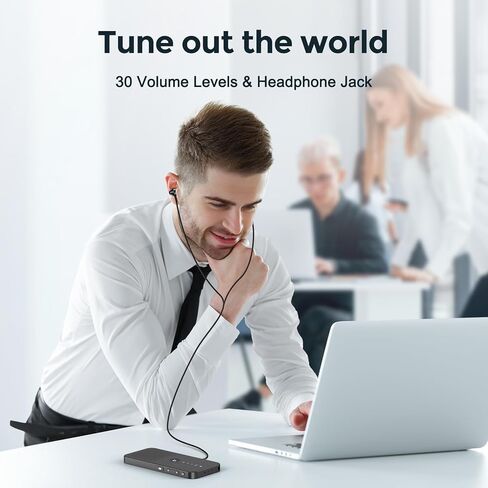 جهاز الصوت المحمول Buffbee Go، 10 أصوات مهدئة للنوم، ضوضاء بيضاء، أصوات الطبيعة، بطارية قابلة لإعادة الشحن، تشغيل لأكثر من 28 ساعة، مقبس سماعة الرأس، علاج صوتي للسفر والمنزل in Kuwait