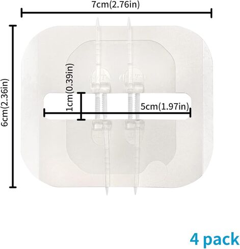 Emergency Wound Closure Zippers, 4 Pcs Zip Stitch Sutures Butterfly Bandaids, Repair Wounds Without Stitches, Great for Outdoor Activities, Quick Clot -Emergency Wound Closures Device in Kuwait