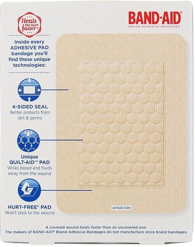 BAND-AID® Brand TRU-STAY™ Large Adhesive Bandages, 10 Count in Saudi Arabia