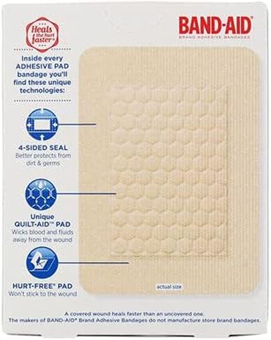 BAND-AID® Brand TRU-STAY™ Large Adhesive Bandages, 10 Count in Saudi Arabia