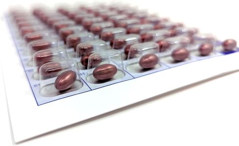 تغليف أقراص الدواء الصيدلانية لمدة 62 يومًا / شهرين، طي كتاب الختم البارد، لا حاجة إلى معدات إضافية (6 عبوات - 62 يومًا) in Kuwait