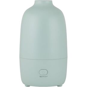 SpaRoom Modern Aromatherapy Ultrasonic Misting Essential Oil Diffuser for Medium Rooms, 200 mL Water Capacity, Automatic Shut Off, Sage Willow