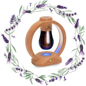 موزع روائح عطرية لاسلكي من Adirigo - موزع روائح الزيوت العطرية بدون ماء مدمج في ثلاثة أوضاع رذاذ وأربعة مصابيح LED ملونة لغرفة النوم المنزلية والحمام مجموعة من ثلاث زجاجات من الزيوت العطرية in Kuwait