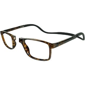 نظارات القراءة المغناطيسية Clic Blue Light Blocking من Slastik، شريط ناعم قابل للطي، قارئات كمبيوتر قابلة للتعديل، Ewok (M-XL) in Kuwait