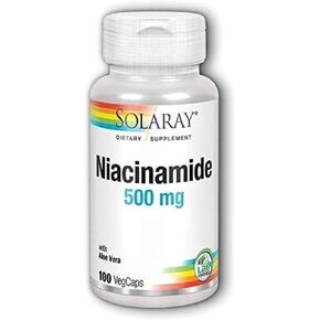 Niacinamide 500mg Solaray 100 VegCaps in Saudi Arabia