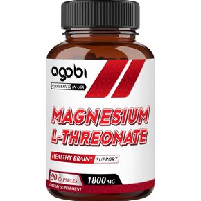 مكمل مغنيسيوم إل-ثريونات 1800 مجم - 90 قرصًا - تركيبة مركزة للغاية - خالية من الغلوتين، وغير معدلة وراثيًا in Kuwait