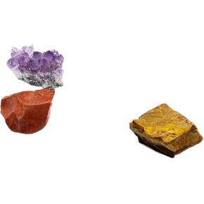 Chakra Stones Healing Crystals - Crystal Therapy - 7 Chakra Set - Zen - Reiki Cleansing - Balancing and Meditation Therapy - Bonus Rose quartz crystal (Tumbled) in Saudi Arabia