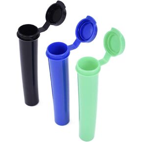 5 قطع من برطمانات حبوب منع الحمل البلاستيكية أنبوب حاوية لزجاجات التبغ والأعشاب والتوابل والزيوت والحرف اليدوية الطبية (لون عشوائي) in Kuwait