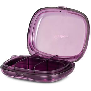 صندوق توزيع حبوب الدواء اليومي للسفر مكون من 6 اقسام لتخزين الادوية والادوية والادوية والمكملات الغذائية والفيتامينات والادوية in Kuwait