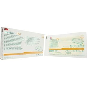 3M Tegaderm Dressing W/Non-Adhesive Absorbent Pad 3.5"X8" - Box of 25 - Model 3590
