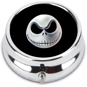 NIGHTMARE BEFORE CHRISTMAS علبة حبوب دواء عصرية مخصصة وحامل أقراص طبية وحافظة منظمة للجيب أو المحفظة in Kuwait