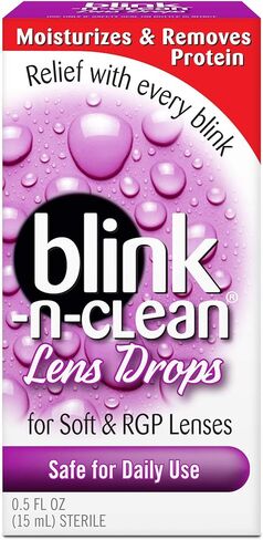 قطرات عدسة Blink-N-Clean كاملة، 0.5 أونصة سائلة in Kuwait