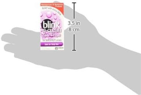 قطرات عدسة Blink-N-Clean كاملة، 0.5 أونصة سائلة in Kuwait