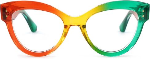 Zeelool Stylish Cat Eye Blue Light Blocking Glasses for Women Rosalee ZJGT701440 in Kuwait