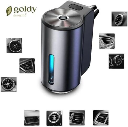 موزع روائح الزيوت العطرية للسيارة GOLDY ESENCIAL USB مرطب للرذاذ البارد للسيارة in Kuwait