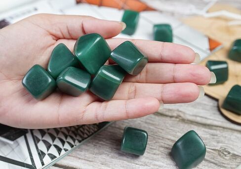 800+ Carat, 13 Pcs Rainbow Moonstone Tumbled Stones and Crystals Bulk 13 Pieces Set for Chakra Reiki Crystals Polished Stones Gemstones and Crystals Tumble for Gift Home Decor Size: 20-25mm by Crocon in Kuwait