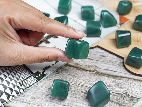 800+ Carat, 13 Pcs Rainbow Moonstone Tumbled Stones and Crystals Bulk 13 Pieces Set for Chakra Reiki Crystals Polished Stones Gemstones and Crystals Tumble for Gift Home Decor Size: 20-25mm by Crocon in Kuwait