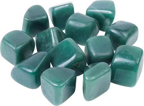 800+ Carat, 13 Pcs Rainbow Moonstone Tumbled Stones and Crystals Bulk 13 Pieces Set for Chakra Reiki Crystals Polished Stones Gemstones and Crystals Tumble for Gift Home Decor Size: 20-25mm by Crocon in Kuwait