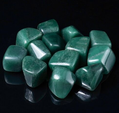 800+ Carat, 13 Pcs Rainbow Moonstone Tumbled Stones and Crystals Bulk 13 Pieces Set for Chakra Reiki Crystals Polished Stones Gemstones and Crystals Tumble for Gift Home Decor Size: 20-25mm by Crocon in Kuwait