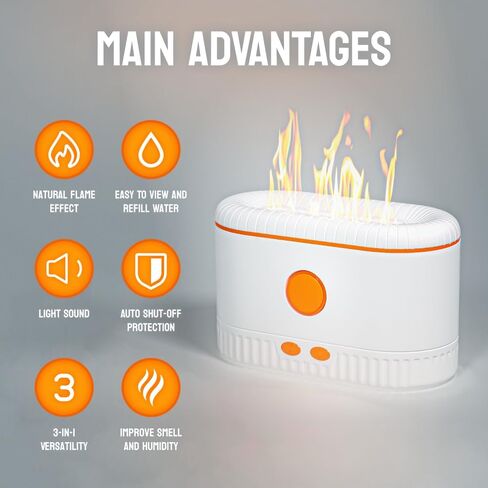 ناشر اللهب - مرطب الحريق للمنزل، مرطب اللهب، ناشر روائح الهواء الملونة، ناشر روائح الزيوت العطرية، ناشر اللهب، رائحة اللهب in Kuwait