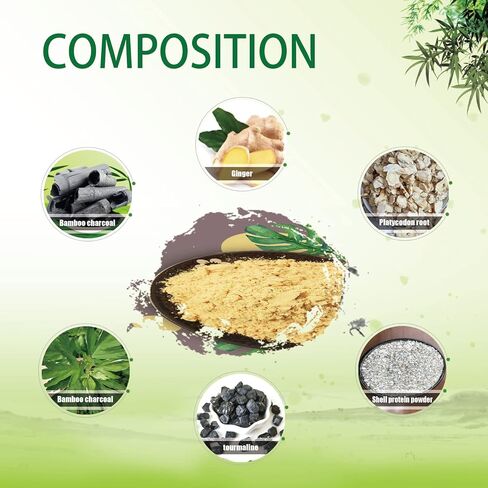 50 وسادة قدم بالزنجبيل لتخفيف التوتر، طبي طبيعي للتنظيف العميق للعناية بالقدم وتحسين تورم القدمين وتحسين النوم in Kuwait