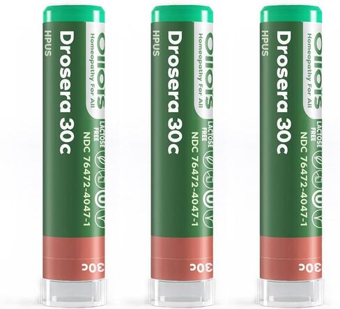 OLLOIS Drosera 30c Organic, Lactose-Free, Vegan, Homeopathic Medicine, 80 Pellets (Pack of 3) in Saudi Arabia