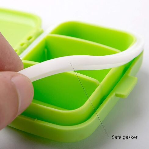 فارز صندوق حبوب الدواء - 3 مساحات تخزين كبيرة لتنظيم الأدوية أثناء السفر - صناديق تذكير منظمة للأدوية اليومية / الأسبوعية بعلبة تذكير منظمة، 7 مرات في اليوم واليوم والمساء in Kuwait