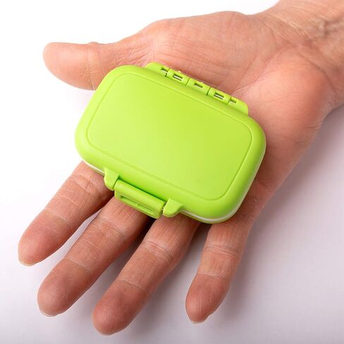 فارز صندوق حبوب الدواء - 3 مساحات تخزين كبيرة لتنظيم الأدوية أثناء السفر - صناديق تذكير منظمة للأدوية اليومية / الأسبوعية بعلبة تذكير منظمة، 7 مرات في اليوم واليوم والمساء in Kuwait