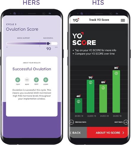 مجموعة أدوات Proov Hers & His للخصوبة | اختبروا خصوبتكم معًا | الجودة الطبية في الاختبارات المنزلية in Kuwait