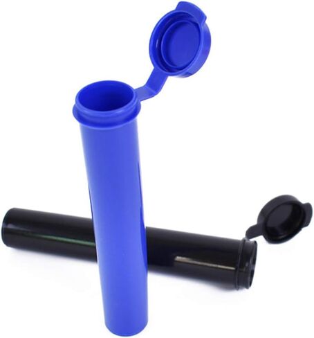 5 قطع من برطمانات حبوب منع الحمل البلاستيكية أنبوب حاوية لزجاجات التبغ والأعشاب والتوابل والزيوت والحرف اليدوية الطبية (لون عشوائي) in Kuwait