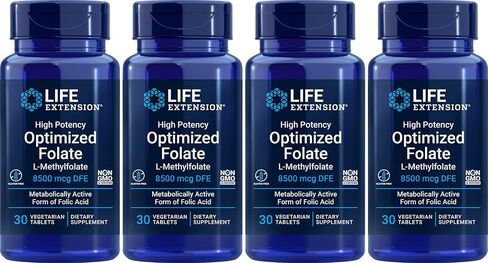 High Potency Optimized Folate 5000 mcg, 30 Vegetarian Tablets-Pack-2 in Saudi Arabia