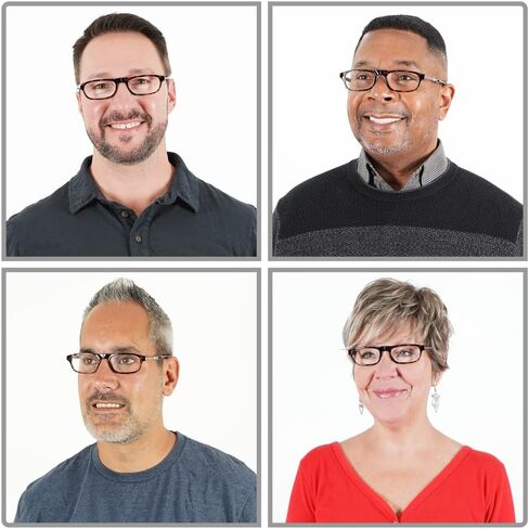 نظارات القراءة المغناطيسية من كليك، قارئات الكمبيوتر، عدسات قابلة للاستبدال، هياكل قابلة للتعديل، مرنة in Kuwait