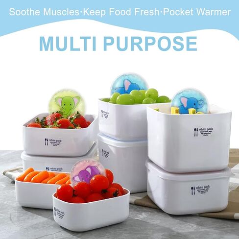 عبوات ثلج للأطفال من Pallesen من أجل Boo Boos، 3 عبوات ثلج Boo Boo للأطفال الصغار حزمة ثلج للإصابات حزمة ثلج للأطفال قابلة لإعادة الاستخدام، عبوات ثلج على شكل فيل لتخفيف آلام الأطفال والكدمات والحمى والتورم in Kuwait