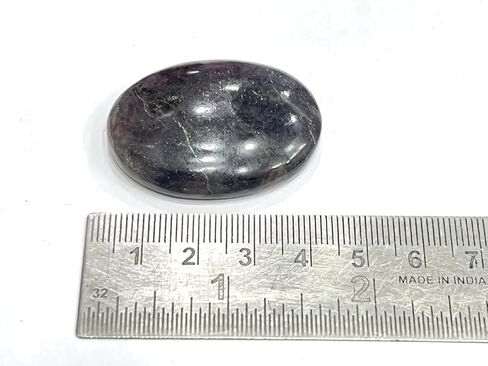 GEMSCITE Natural Gemstone 5 PCS YELLOW AVENTURINE Thumb Worry Stones Crystal Healing Reiki Pocket Palm Stone Positive Energy Love Wellness with Pouch & Crystal Info Cards in Kuwait