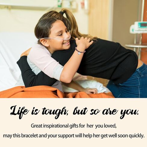 Lanqueen احصل على هدايا جيدة قريبًا للنساء/الرجال، الحياة الحجرية الطبيعية صعبة ولكن أيضًا أنت سوار هدايا ملهمة للنساء الأخت أفضل الأصدقاء in Kuwait