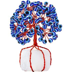 كريستال العقيق - شجرة بونساي الحجرية - شجرة المال فنغ شوي - بلورات الشفاء - الديكور الروحي - هدايا الحظ الجيد - ديكور مكتب المنزل - شجرة الحياة الكريستالية in Kuwait