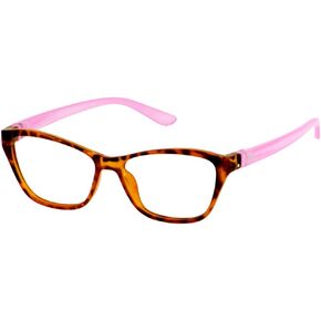 BUNNY EYEZ Blue-Light Blocking Reading Glasses MABEL Blue Screen Lenses, Tiltable & Flippable Frame